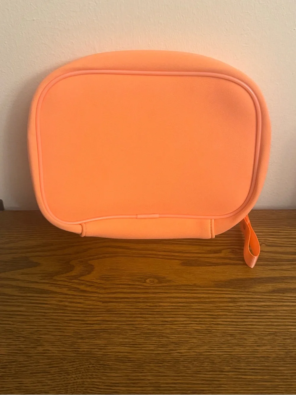 NWOT Milk Makeup Neon Orange Makeup Bag Cosmetic Case Pouc